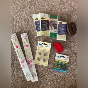 Sewing Notions Bundle with Zippers